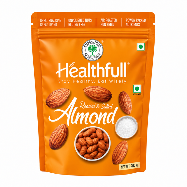 Roasted Salted Cashews & Almonds + FREE Dates – 200g